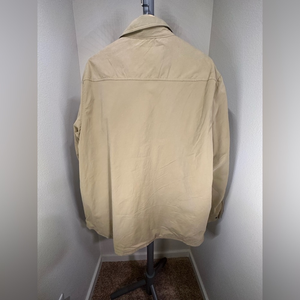EDDIE BAUER - Menβs 2XL Flannel Lined Shirt Jacket - Picture 3 of 13